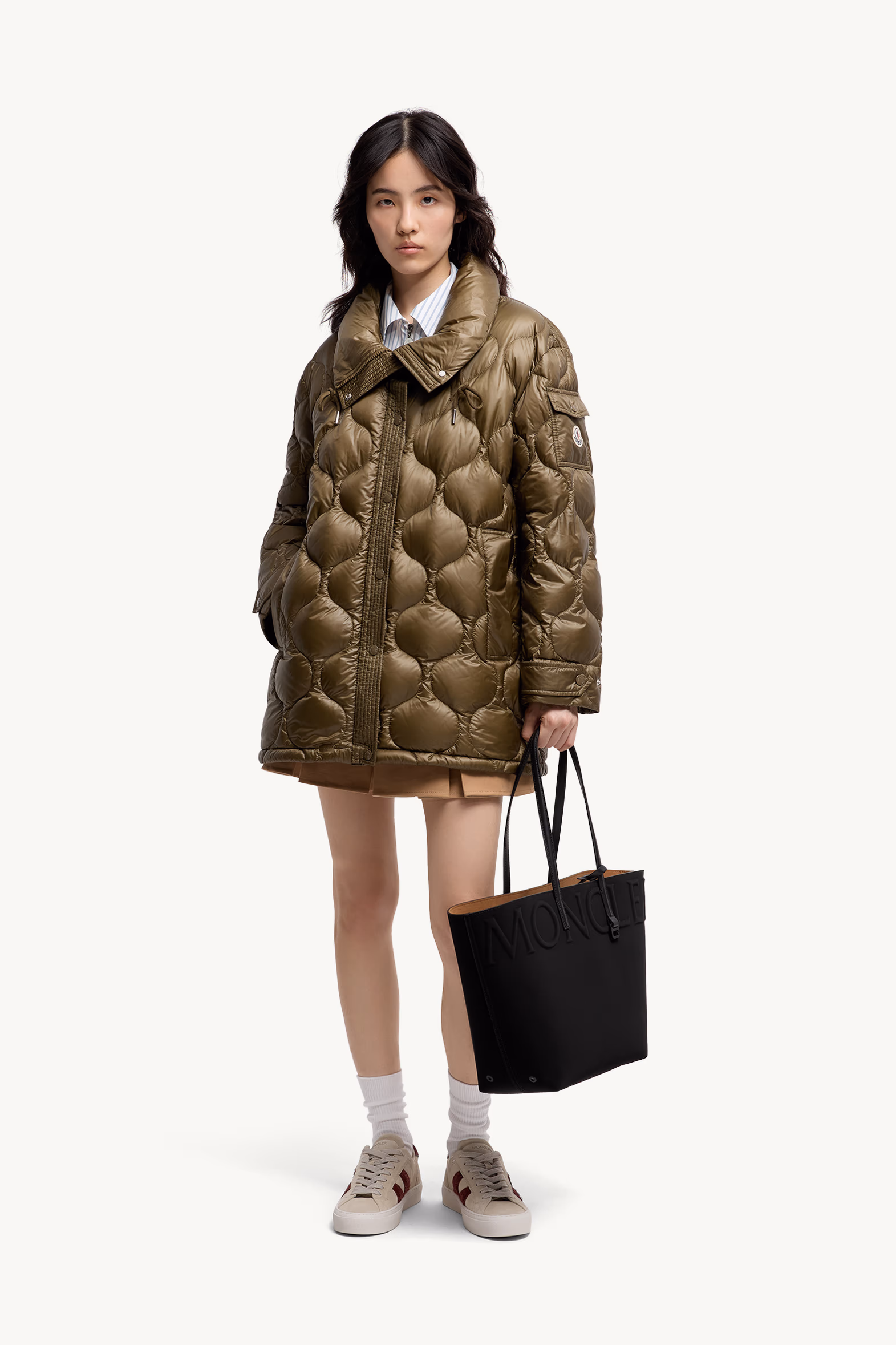 Very Mini Tote Bag Women Black Moncler 2